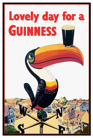 Lovely Day For A Guinness by John Gilroy