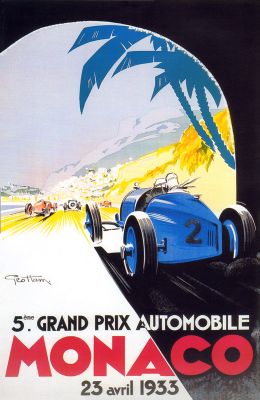 Monaco GP 1933 by Geo Ham