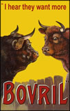 Bovril - 2 Worried Bulls