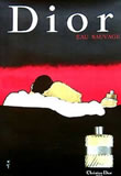 Eau Sauvage by Dior ( Couple on sofa ) - Rene Grau