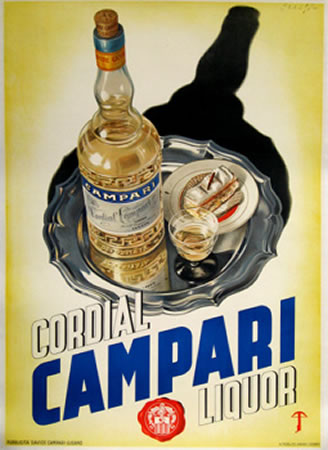 Cordial Campari Liquor